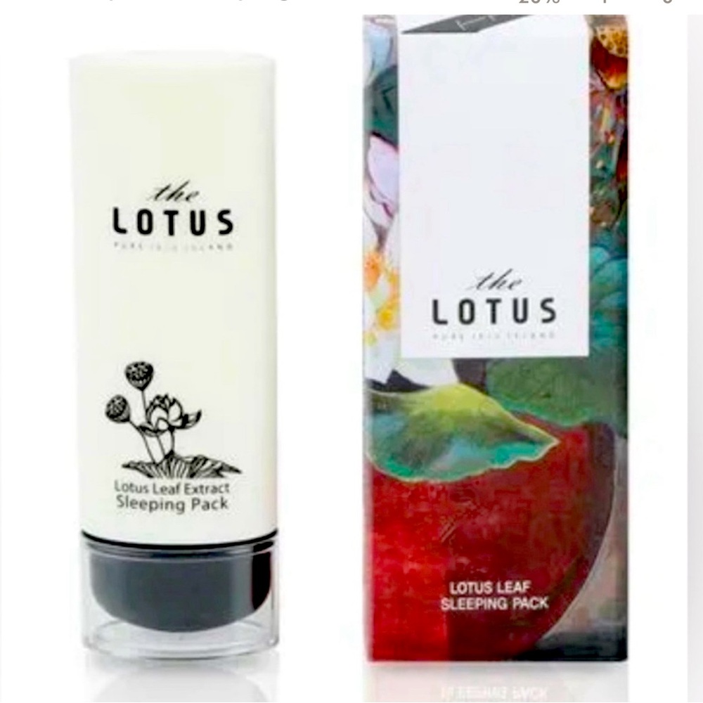 LOTUS SLEEP‎ PACK 70 ML FROM JEJU LOTUS LEAF KOREAN OVERNIGHT SKIN CARE